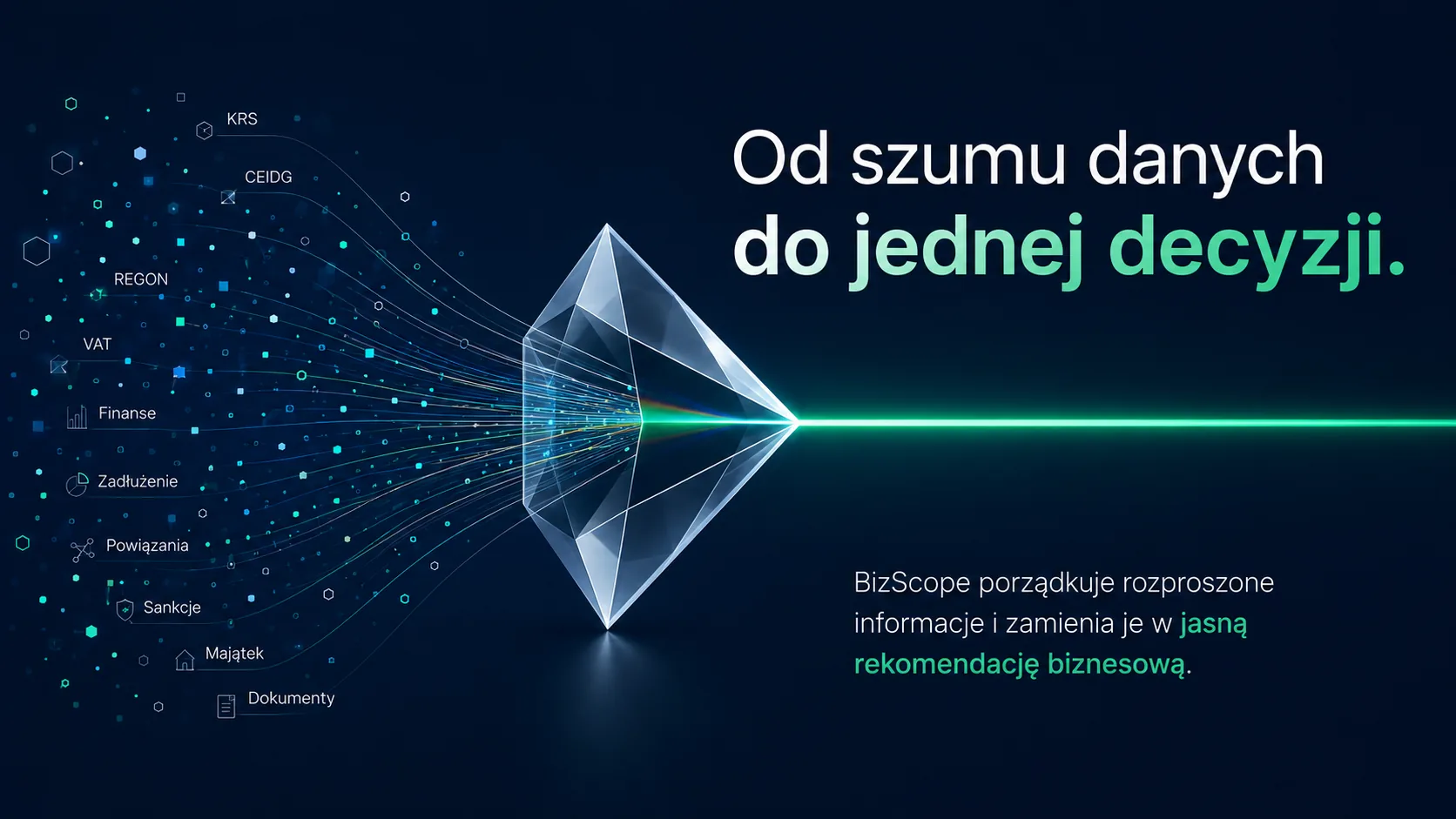Od szumu danych do jednej decyzji